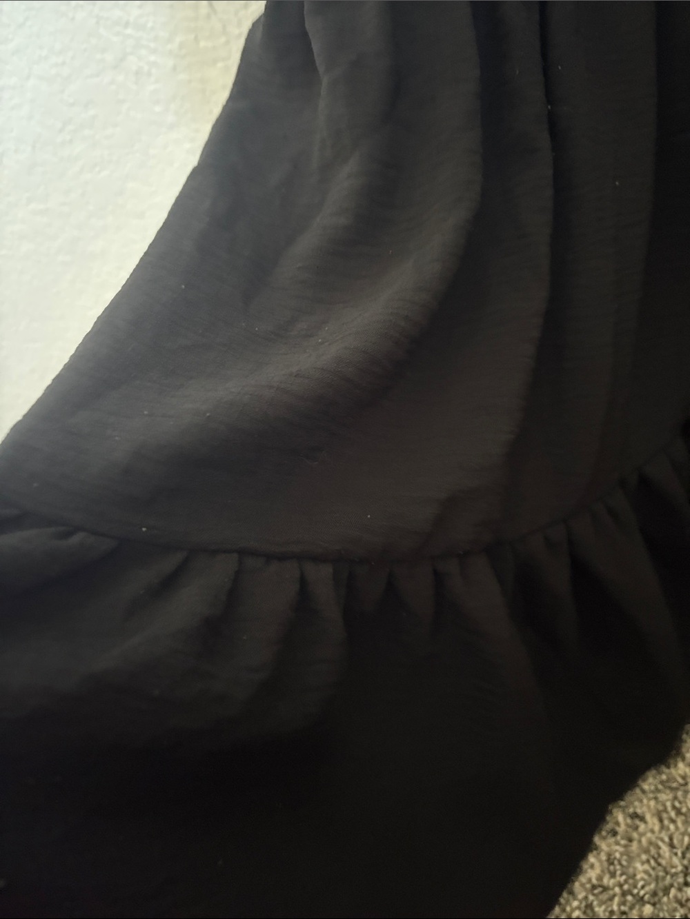 Inspired Hearts Black V-Neck Dress with Spaghetti Straps - Picture 5 of 5